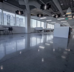 an office floor built by all pro builders - lightbox