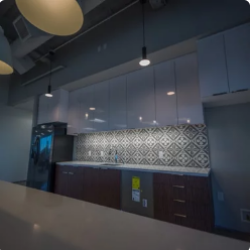 custom cabinets in an office by all pro builders - lightbox