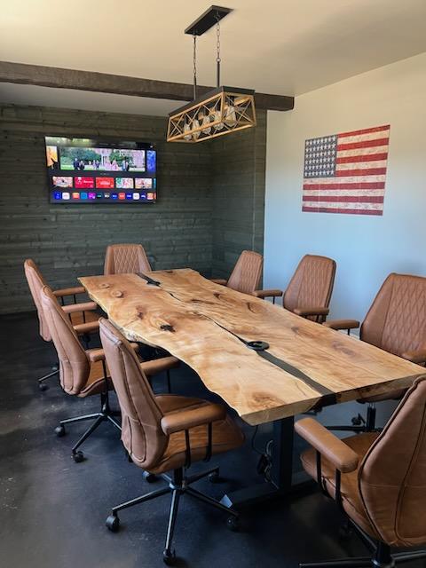 custom meeting room by all pro builders - lightbox