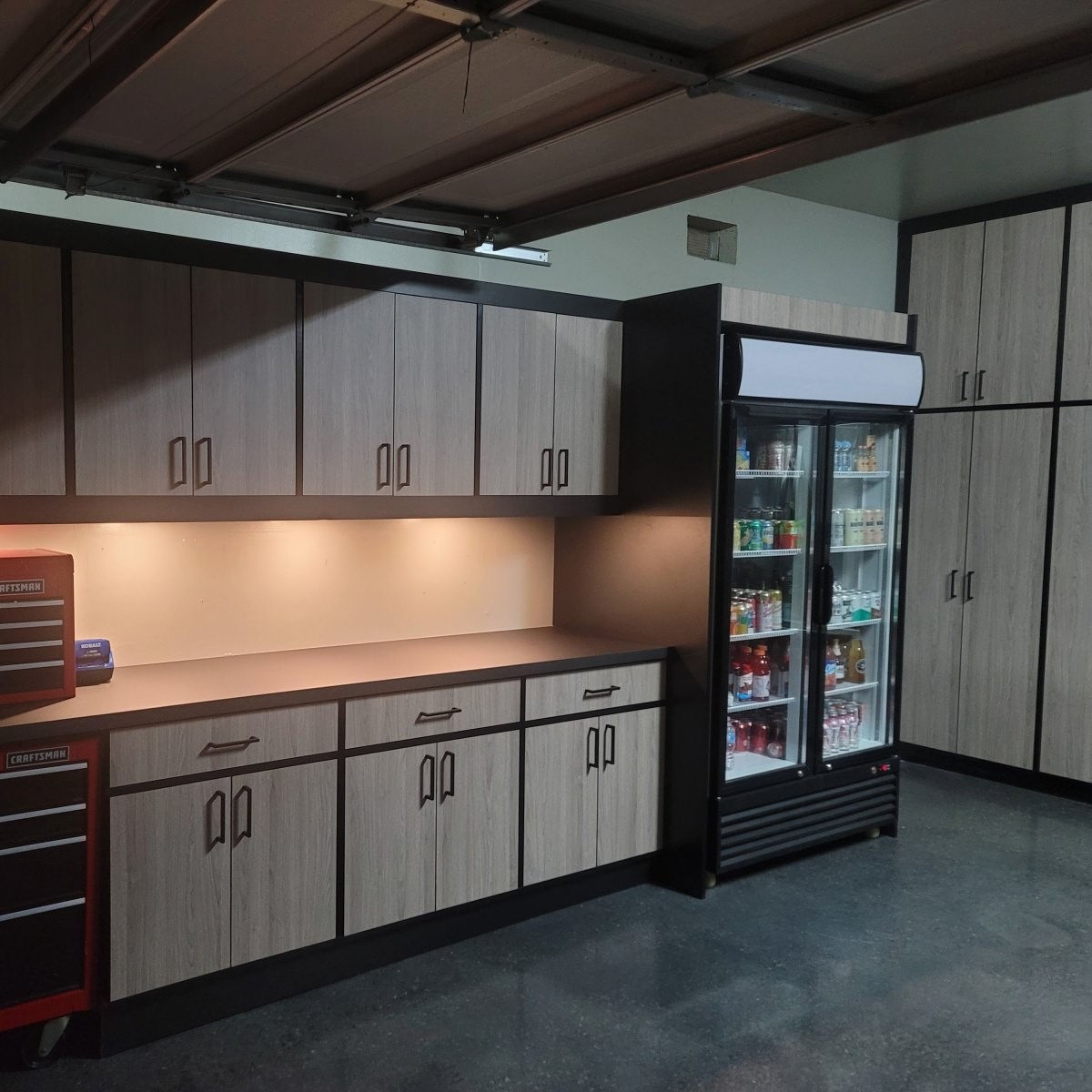 custom built garage by all pro builders